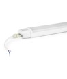 Réglette LED complète 60cm 20W - câblage traversant, IP65, 5000K