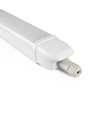 Réglette LED complète 60cm 20W - câblage traversant, IP65, 5000K