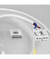 Applique murale DOME 12W - CCT, IP65, blanc