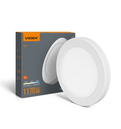 Plafonnier 12W, 3CCT - Ø167 mm, source lumineuse intégrée