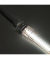 Connecteur de démarrage étanche pour bande LED - 10mm, couleur unie, IP68, 5V-24V