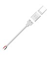 Connecteur de démarrage étanche pour bande LED - 10mm, couleur unie, IP68, 5V-24V