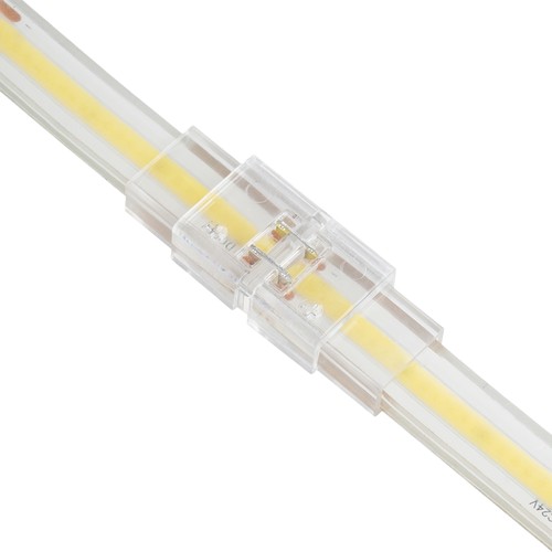 Connecteur étanche pour ruban LED - 8mm, monocolore, IP68, 5V-24V, pour SMD et COB