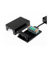 HiluX DS8 Tilt360 - Spot encastrable LED intelligent Shelly, RA95, 2200-6500K, Noir