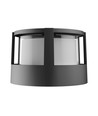 Applique murale ronde 10W CCT - IP65, noir, 360°, 3-en-1 CCT