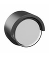 Applique murale extérieure 10W, CCT - 3 couleurs, lumière asymétrique, IP65, noir
