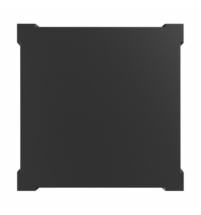 Applique murale 10W Verto Square Cup, CCT - 1200lm, IP65, noir, carrée, lumière asymétrique, intérieur / extérieur