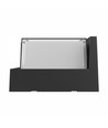 Applique murale 10W Verto Square Edge CCT - 120lm/W, IP65, noir, 3-CCT, 160x160mm