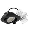 Spot encastrable 7W Ø8,3cm DimToWarm+CCT dimmable RA96 - Trou: Ø6,8 cm, Noir
