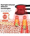 Bande de luminothérapie pour genou, coude, etc. - Infrarouge, 10W, avec batterie