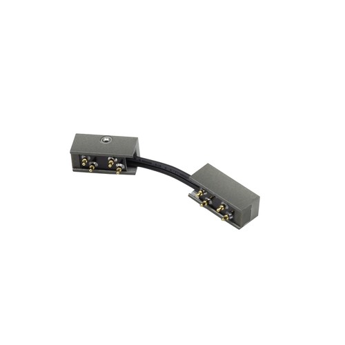 Connecteur pour rail PicoTrack 2 - 12V, Magnétique, anthracite, pour panneaux acoustiques / vitrines / éclairage de fenêtre