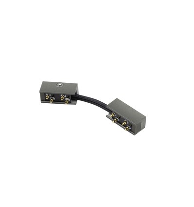 Connecteur pour rail PicoTrack 2 - 12V, Magnétique, anthracite, pour panneaux acoustiques / vitrines / éclairage de fenêtre