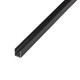 PicoTrack 2 Rail 100 cm - 12V, magnétique, anthracite, pour panneaux acoustiques / vitrines en verre / éclairage de fenêtre