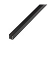 PicoTrack 2 Rail 100 cm - 12V, magnétique, anthracite, pour panneaux acoustiques / vitrines en verre / éclairage de fenêtre