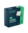 Projecteur LED 30W avec détecteur - 120lm/W, noir, lampe de travail, connecteur rapide