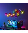 Lot de 12 Appliques Murales Hexagonales RGBIC Infinity - Set