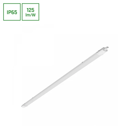 Réglette LED 60cm 18W - Étanche, 120lm/w, IP65