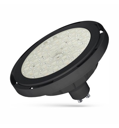 Ar111 LED 8,5W GU10 - 230V, 24°, CCT, noir, Spectrum