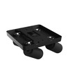 Plafonnier avec 2x2 spots, GU10 - Noir, IP20 intérieur, sans source lumineuse