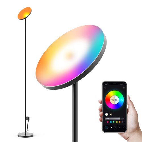 175 cm lampe de sol RGB+CCT - Wifi+Bluetooth