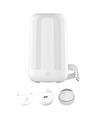 Lampe de table/veilleuse LED RGB+CCT rechargeable - Bluetooth, Blanc, tactile dimmable, IP20 intérieur