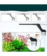 Lampe d'aquarium 27,5 cm - LED 10W, blanc/bleu