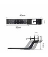 Lampe d'aquarium 27,5 cm - LED 10W, blanc/bleu