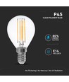 Ampoule LED filament E14 4W - P45, claire, blanc chaud, 400lm