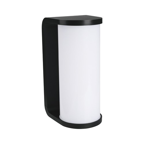 Applique murale LED 12W CCT - IP65, noir, changement de couleur 3-en-1, 1760lm, source lumineuse incluse