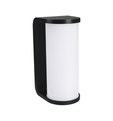 Applique murale LED 12W CCT - IP65, noir, changement de couleur 3-en-1, 1760lm, source lumineuse incluse