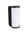 Applique murale LED 12W CCT - IP65, noir, changement de couleur 3-en-1, 1760lm, source lumineuse incluse