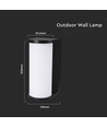Applique murale LED 12W CCT - IP65, noir, changement de couleur 3-en-1, 1760lm, source lumineuse incluse