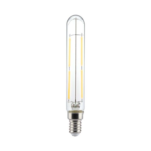 Ampoule LED E14 4W - T20, filament, verre clair