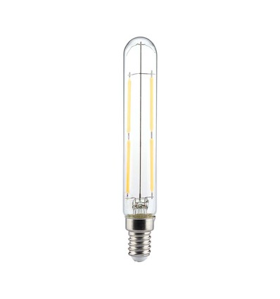 Ampoule LED E14 4W - T20, filament, verre clair