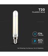 Ampoule LED E14 4W - T20, filament, verre clair