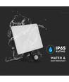 Projecteur LED 50W avec détecteur - 120lm/W, IP65, détecteur PIR, extérieur