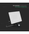 Projecteur LED 50W avec détecteur - 120lm/W, IP65, détecteur PIR, extérieur