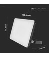 Projecteur LED 20W avec fast connector - 120lm/W, IP65, noir, garantie 5 ans, extérieur