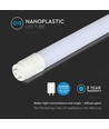 Tube LED T8 Nano Plastic 150cm / 24W - Samsung LED chip, 125lm/W, 3000 lumen
