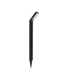 Lampe de jardin solaire 1,5W - CCT, 3 couleurs de lumière, IP65, noir, avec pied et piquet