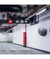 Réglette LED 150cm 48W étanche complète avec détecteur - IP65, 120lm/W, diffuseur givré, incl. clips de montage
