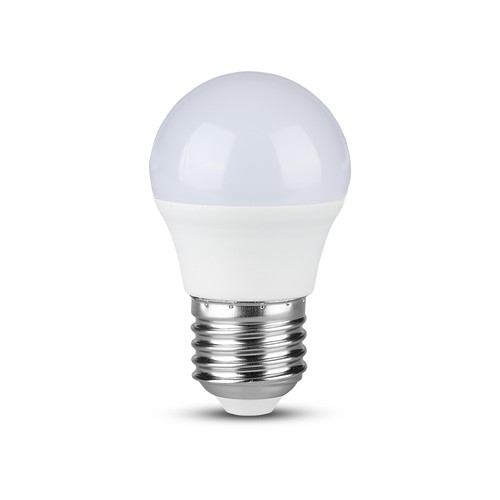 Ampoule LED E27 6,5W - G45, forme sphérique, 230V