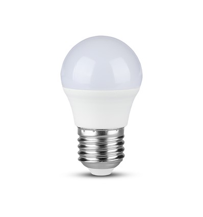 Ampoule LED E27 6,5W - G45, forme sphérique, 230V