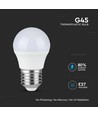 Ampoule LED E27 6,5W - G45, forme sphérique, 230V