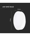 GX53 6,4W LED ampoule - 230V