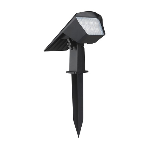 Spot de jardin solaire LED 1,3W avec piquet - CCT réglable, IP65, lampe solaire