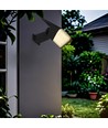 Spot de jardin solaire LED 1,3W avec piquet - CCT réglable, IP65, lampe solaire