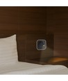 Applique de lit LED 8W avec chargement USB - Noir, 3000K, puce CREE, USB-A et USB-C