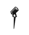 Vt-80070 lampe spot 10W - LED, aluminium, 3000K, boîtier noir, IP65