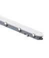 Réglette LED 150cm 48W étanche avec capteur - 120lm/W, IP65, capteur micro-ondes intégré, diffuseur opaque
